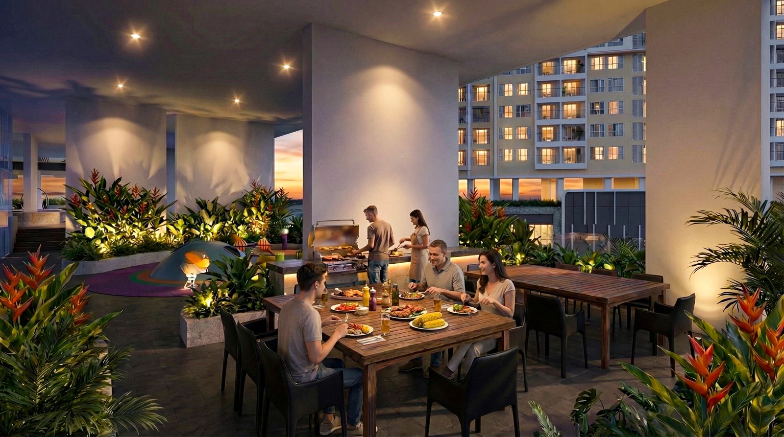 Hệ Tiện Ích Tháp Residence