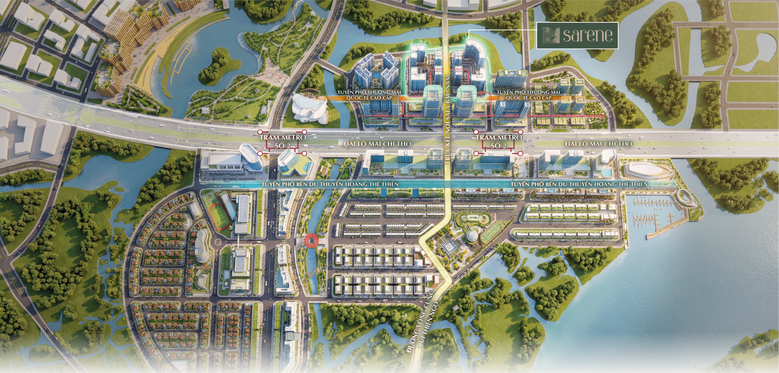 Vị trí Sarene Residence