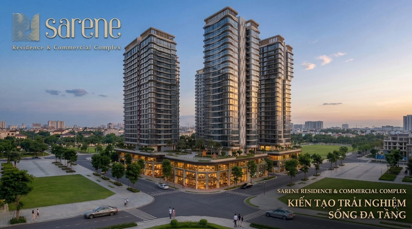Phối cảnh dự án Sarene Residence