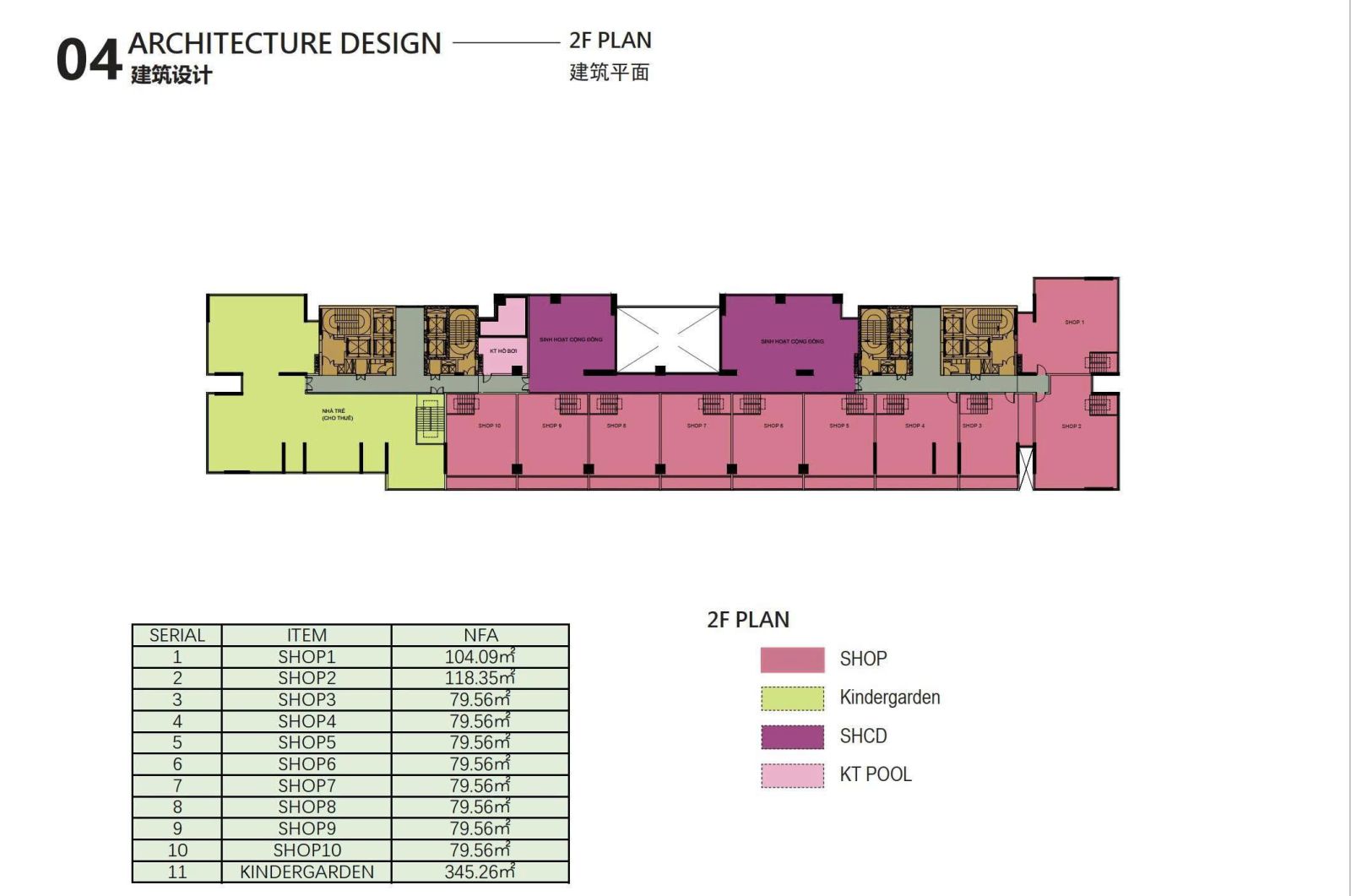 Mặt bằng tầng 2 Ansana By Kita