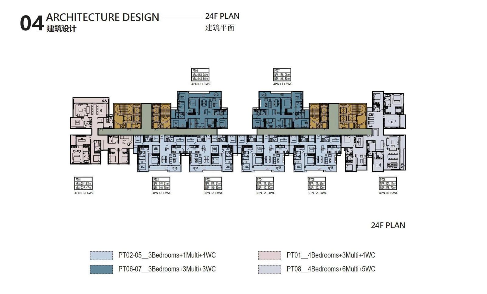 Mặt bằng tầng 24 Ansana By Kita
