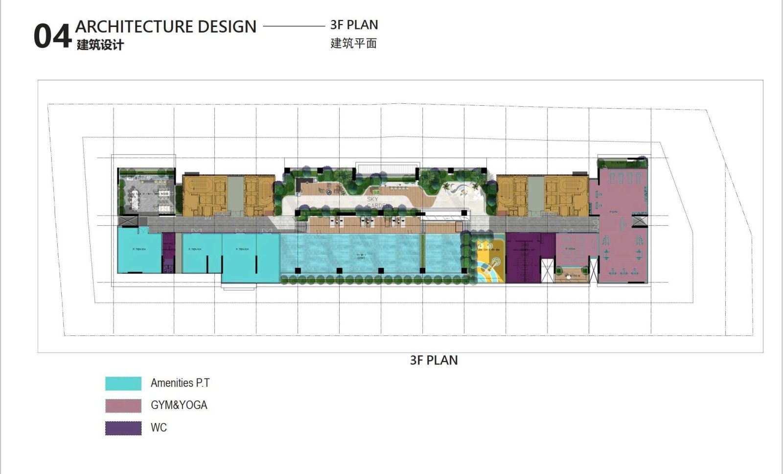 Mặt bằng tầng 3 Ansana By Kita