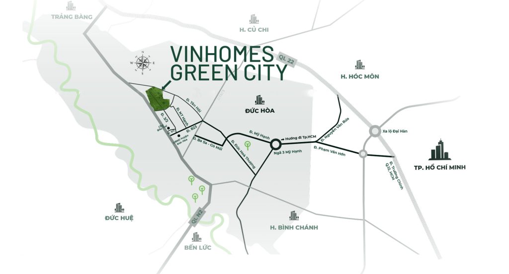 Vị trí Vinhomes Green City