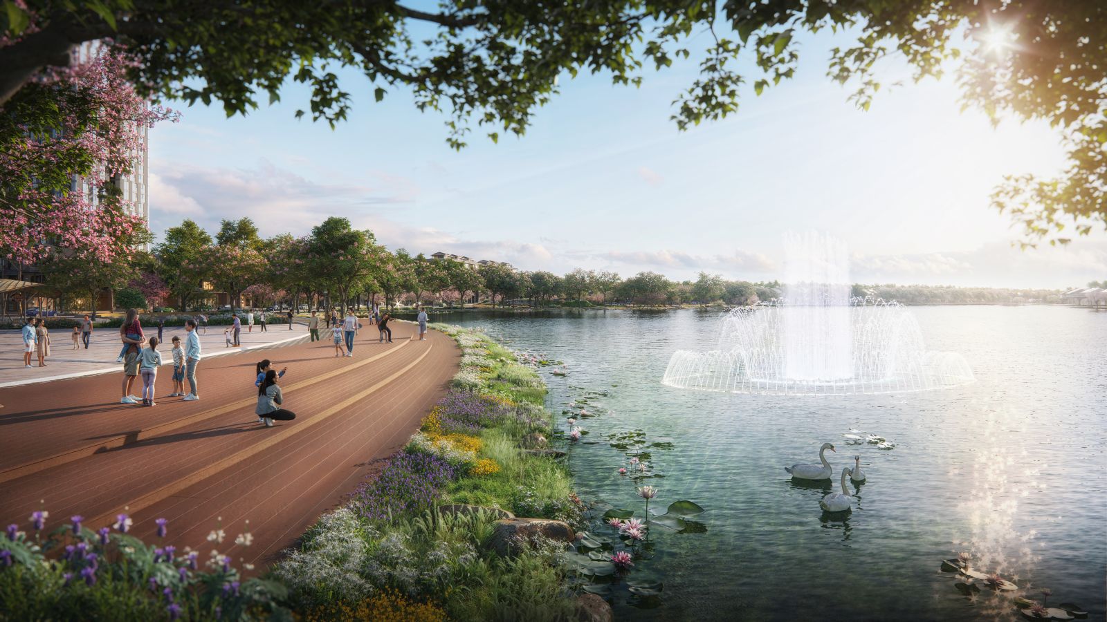 Hồ cảnh quan Eco Retreat