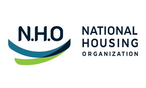 Logo Công ty tôt chức nhà Quốc Gia (N.H.O JSC).