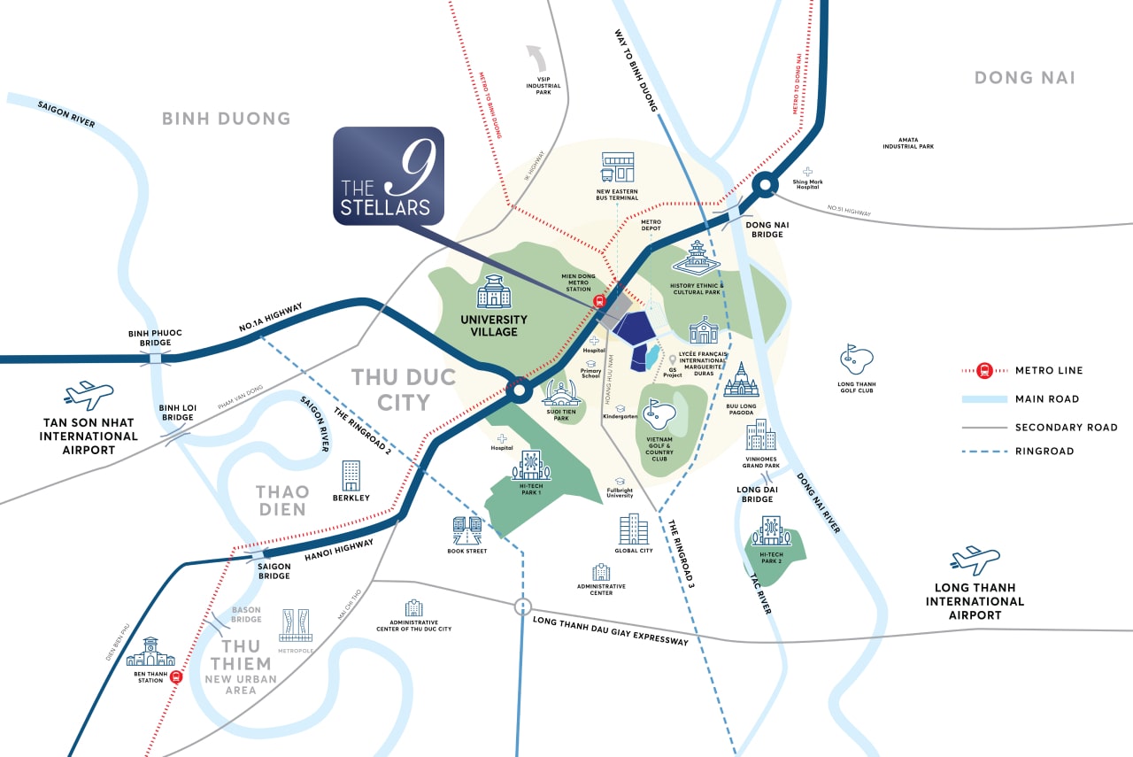 Vị trí dự án The Alta Height