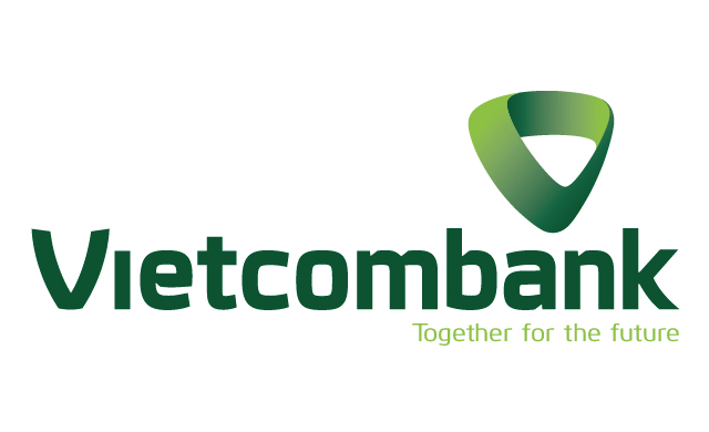 Logo ngân hàng Vietcombank.