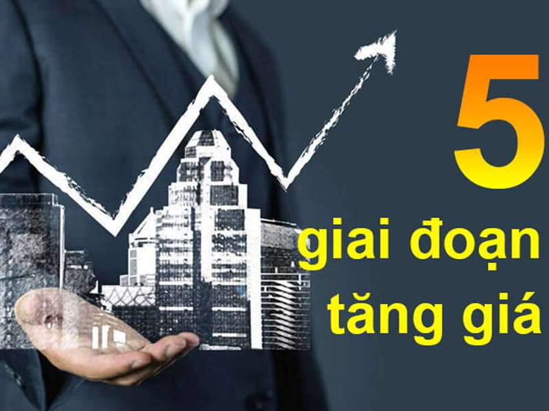 5 GIAI ĐOẠN TĂNG GIÁ CỦA BẤT ĐỘNG SẢN